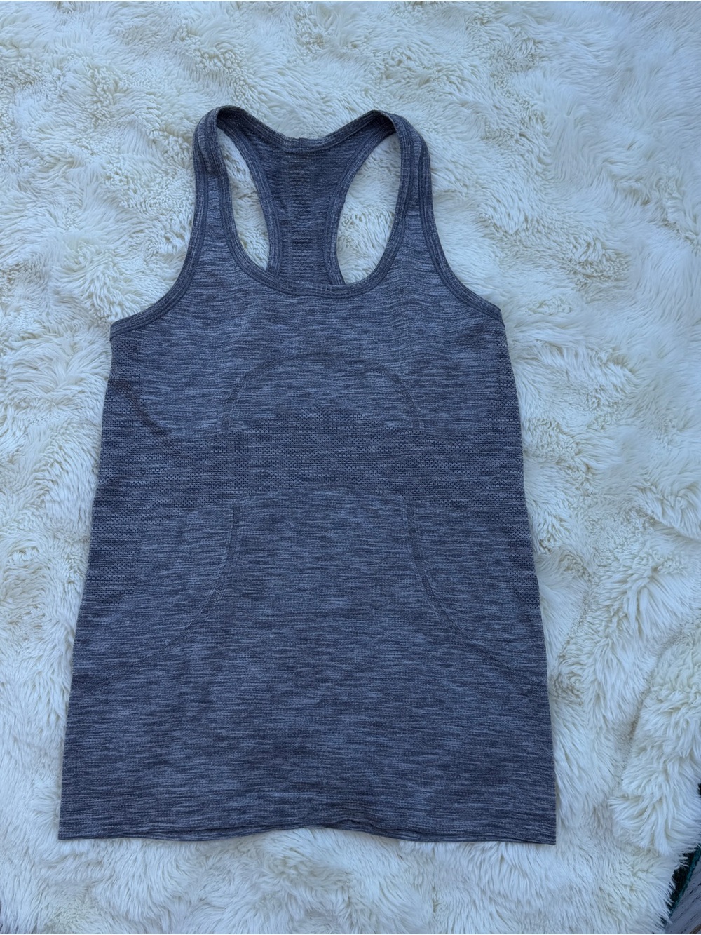 Lululemon Women's Grey Racerback Tank Top